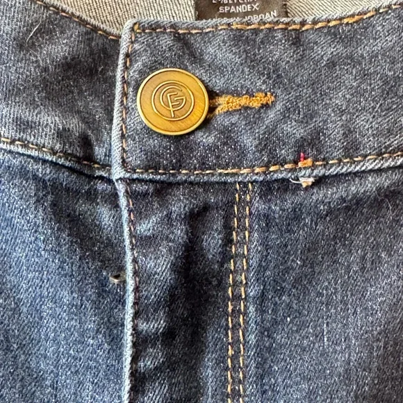 Lane Bryant Genius Fit Straight Jeans 26W Average Dark Wash Stretch Plus Size - Picture 8 of 13